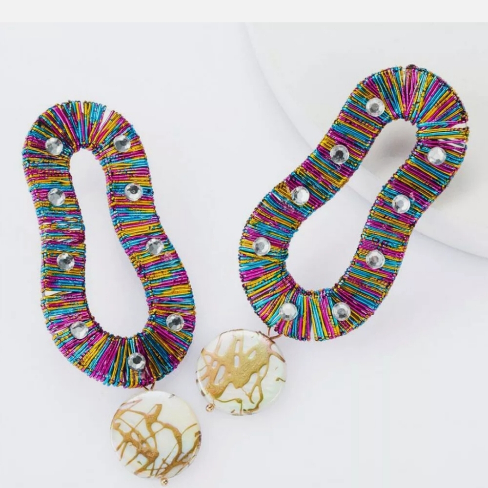 Multicolored Dangles - Picture 1 of 2